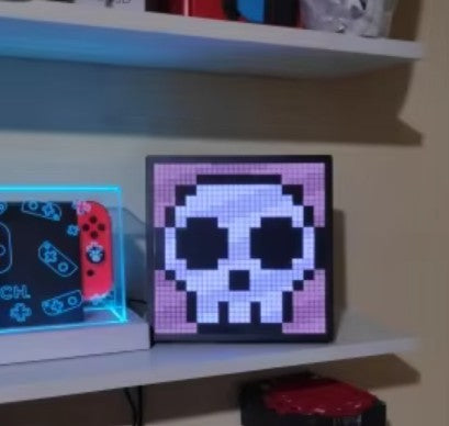 LED Pixel Art Cube – Light Up Your World in Retro Style!