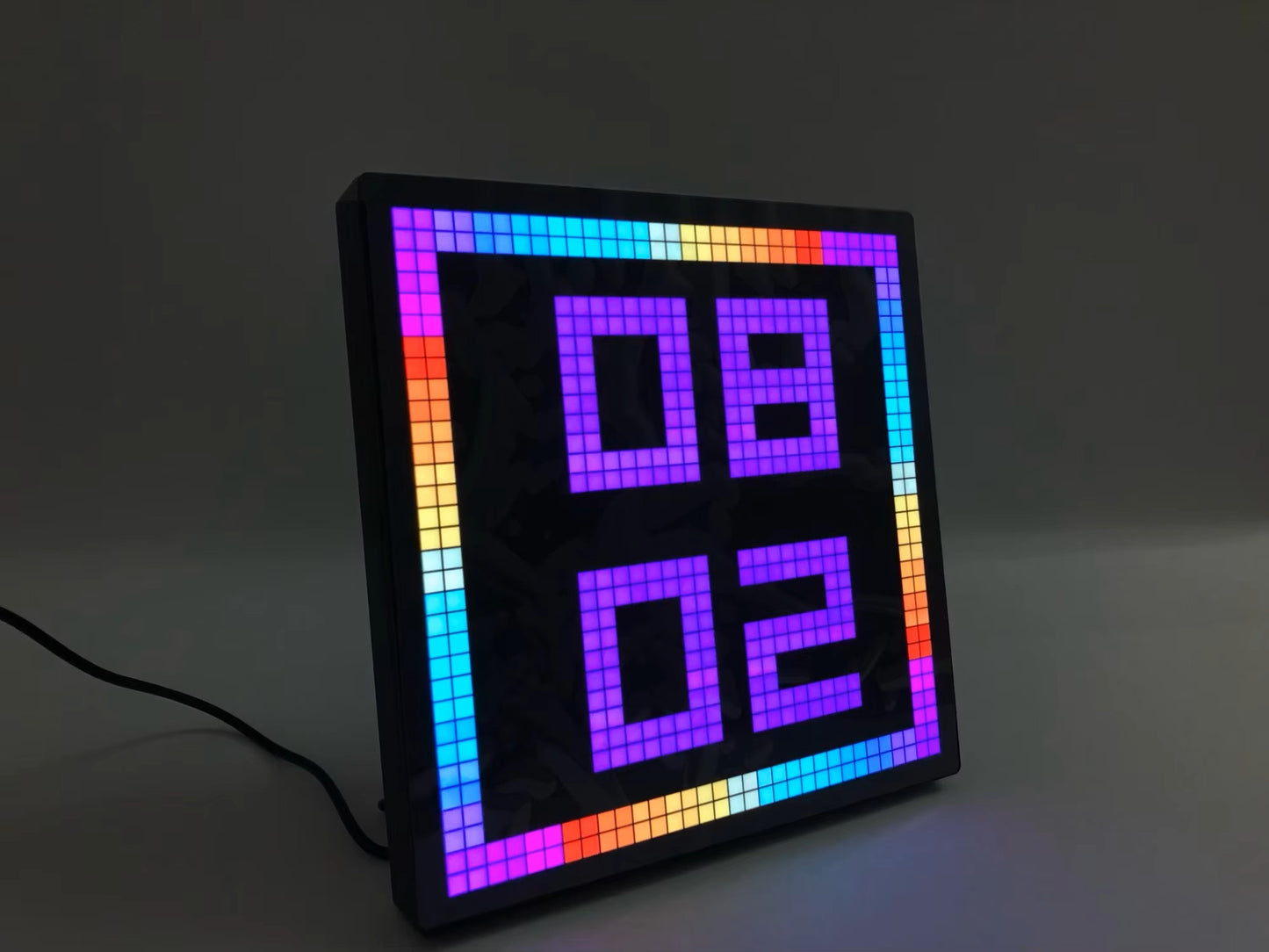 LED Pixel Art Cube – Light Up Your World in Retro Style!