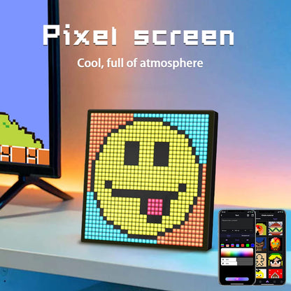 LED Pixel Art Cube – Light Up Your World in Retro Style!