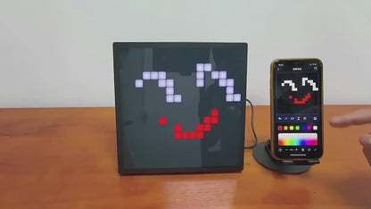 LED Pixel Art Cube – Light Up Your World in Retro Style!